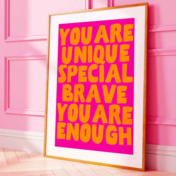 Maximalist Decor colorful funky 70s print  pink wall art, digital artwork,printable, girly dorm room art trendy retro digital download