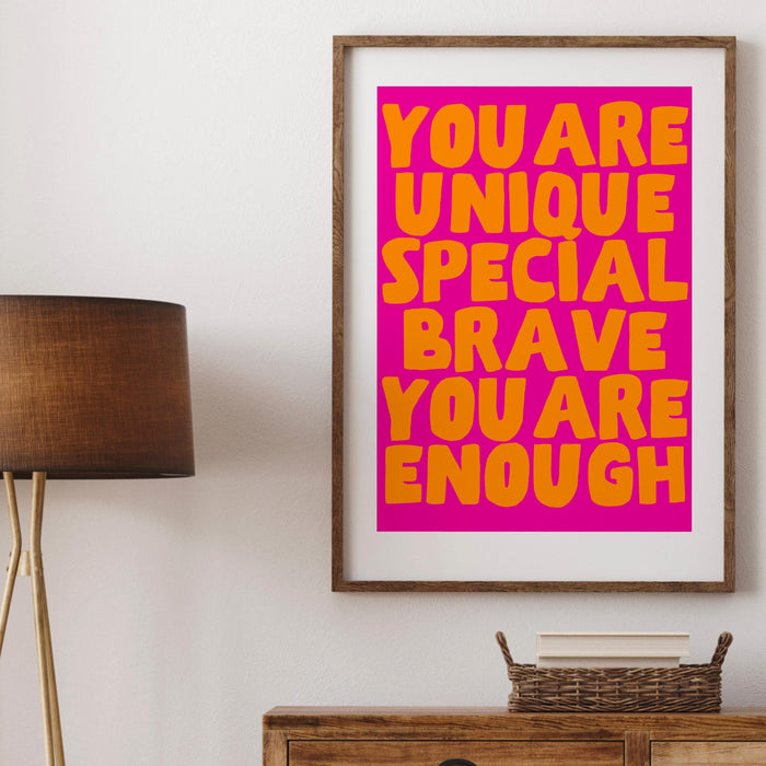Maximalist Decor colorful funky 70s print  pink wall art, digital artwork,printable, girly dorm room art trendy retro digital download