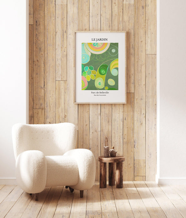 Abstract painting, wall art, botanical , colorful art, abstract print, modern painting, abstract art, brushstroke art,wall decor, green art