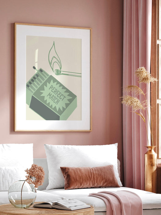 Trendy retro wall art set of 12 retro trendy aesthetic print lucky you poster sage green print trendy wall art funny minimalist digital art