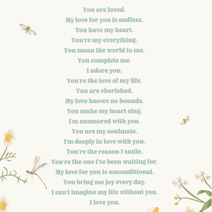 Ways to say i love you, anniversary gift,  birthday gift, girlfriend, gift for lover, trendy retro wall art