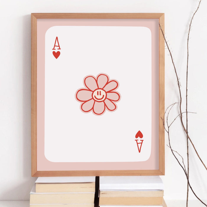 Trendy retro wall art set of 9,retro trendy aesthetic print,lucky you poster,pink print,trendy wall art,funny art, minimalist, digital art