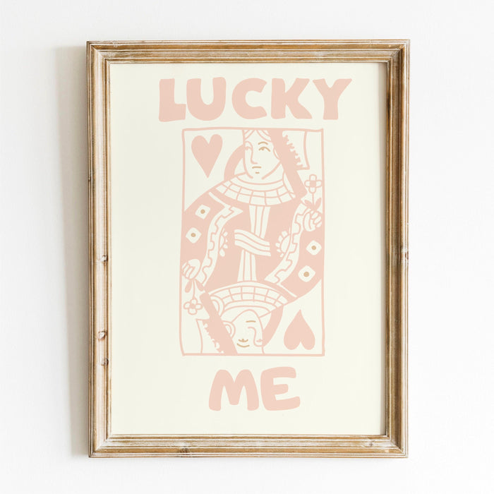 Trendy retro wall art set of 3, retro trendy aesthetic print,lucky you poster,beige print,trendy wall art,funny art, minimalist, digital art