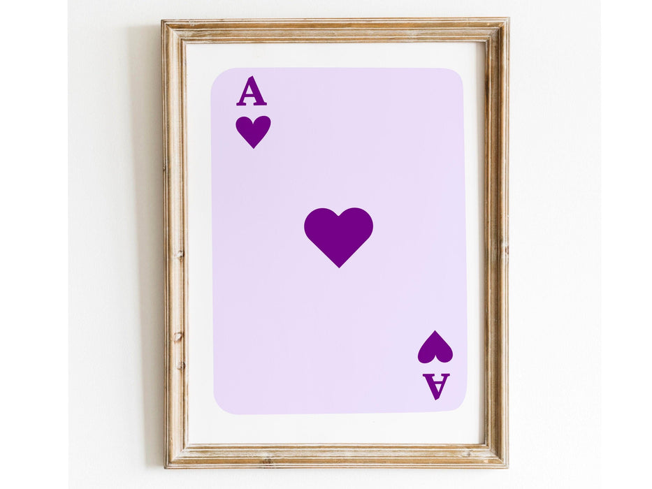 Trendy retro wall art set of 2 retro trendy aesthetic funny print lucky you poster purple print trendy wall art fun minimalist digital art