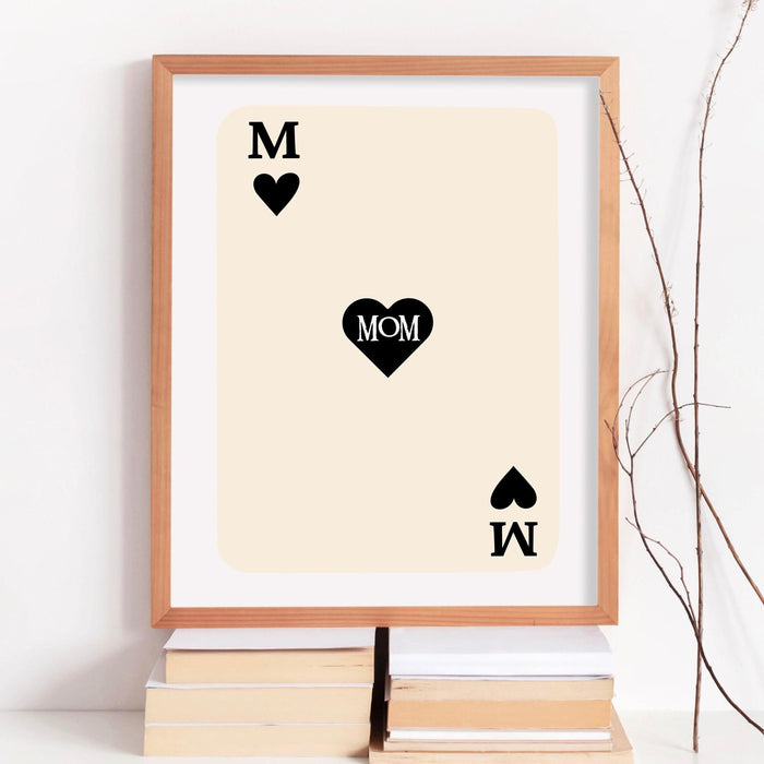 Trendy retro wall art gift for mom retro trendy aesthetic print lucky you poster black and white print trendy wall art funny art digital art