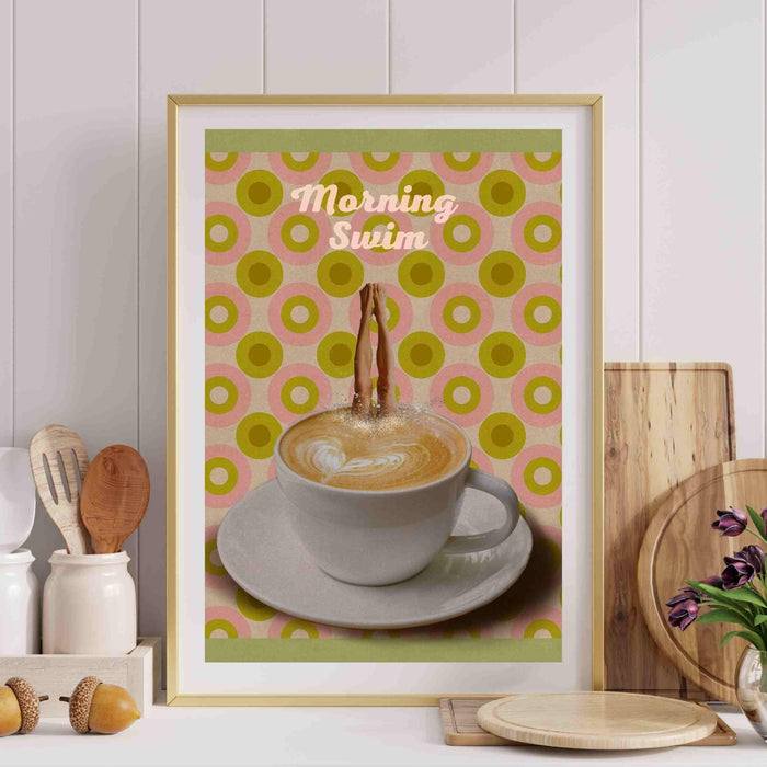 Retro art, coffee print, coffee poster, coffee wall art, coffee gifts, coffee lovers gift, syfi,retro decor