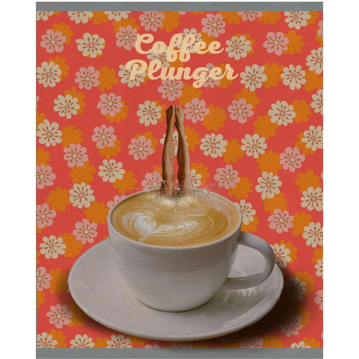 Retro art, coffee print, coffee poster, coffee wall art, coffee gifts, coffee lovers gift, syfi,retro decor