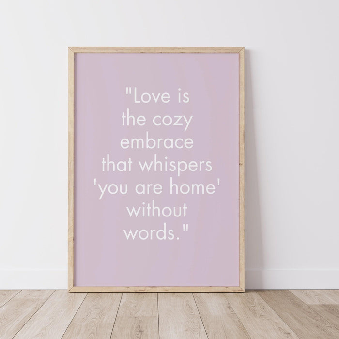 Love yourself trendy retro wall art set of 3 card art aesthetic print love self help poster pink prints wall art minimalist digital art