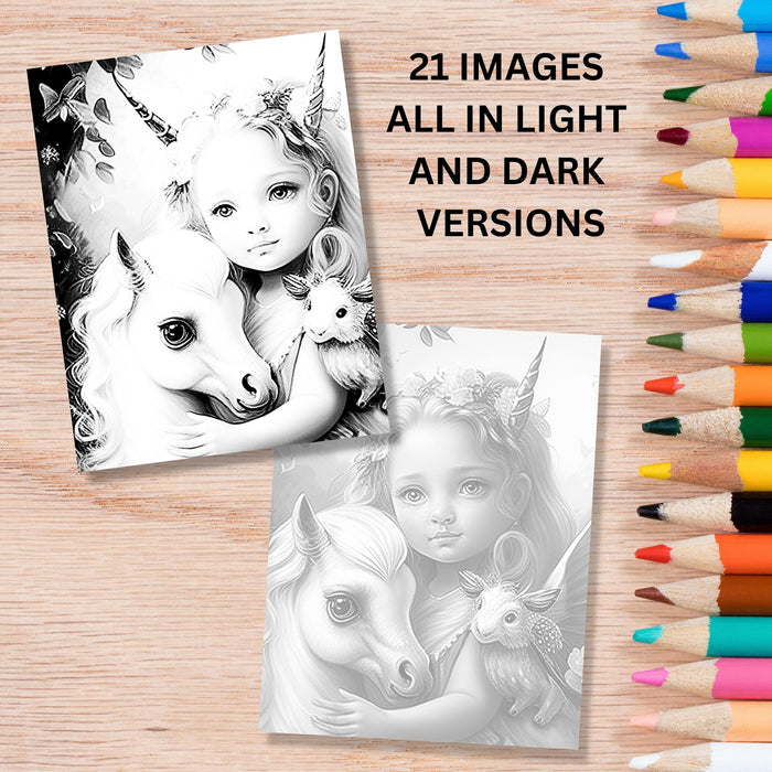 Fairy coloring book | printable coloring pages | 20 fantasy coloring sheets | instant download pdf. fantasy fairies coloring page printable