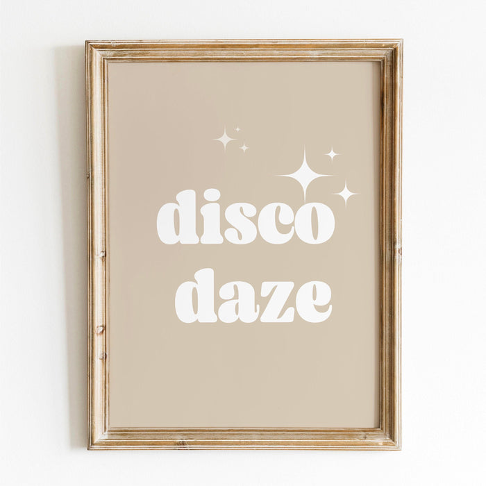 Disco ball head poster, funky disco 70s gallery wall set of 6, digital artwork, luxury mirrorball printable, girly dorm room artt trendy