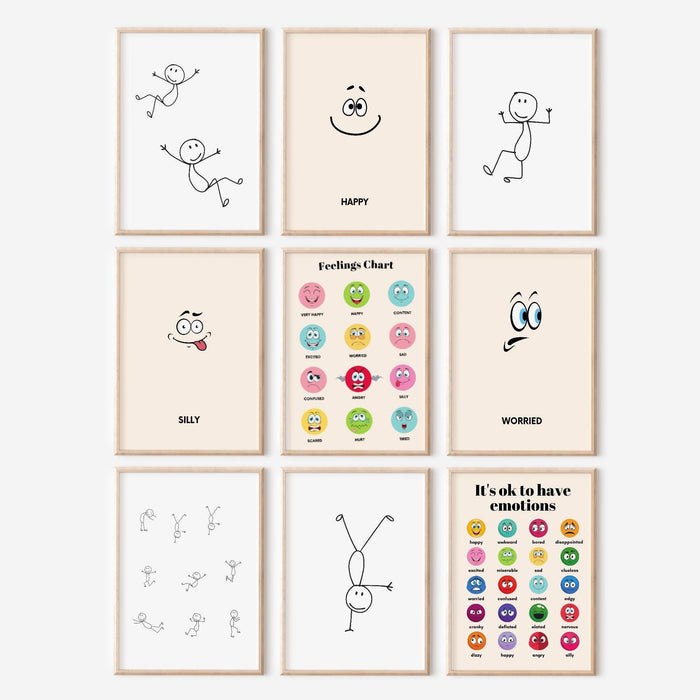 18 design bundle education craft, handprint footprint finger art template printable for prek, preschool kindergarten daycare, keepsake craft