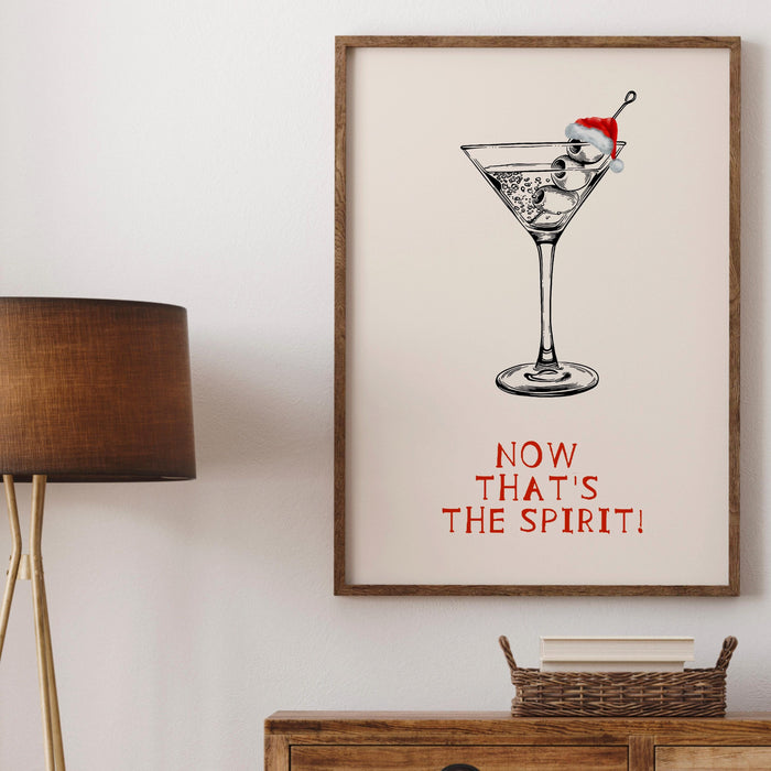 Funny Christmas Bar Cart Art Aesthetic Kitchen Decor Cute Kitchen Wall Art Print Retro Martini Prints Cocktail Minimalist Poster Printable