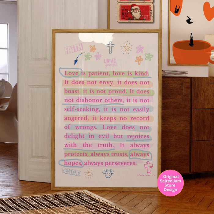 Trendy Modern Christian Art Proverbs God Wall Art Scripture Decor Pink Wallart Bible Verse Wall Art Spiritual Art Religious Digital Download