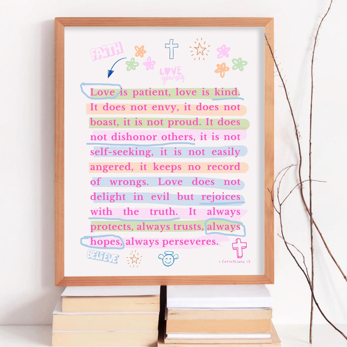 Trendy Modern Christian Art Proverbs God Wall Art Scripture Decor Pink Wallart Bible Verse Wall Art Spiritual Art Religious Digital Download